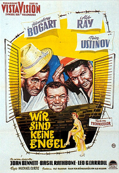 Plakatmotiv: Wir sind keine Engel (1955)