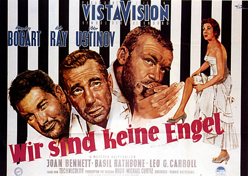 Plakatmotiv: Wir sind keine Engel (1955)