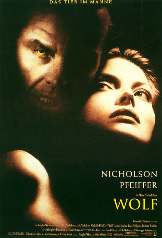 Plakatmotiv: Wolf &ndash; Das Tier im Manne (1994)