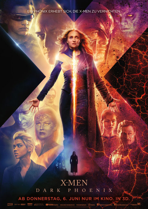 Plakatmotiv: X-Men &ndash; Dark Phoenix (2019)