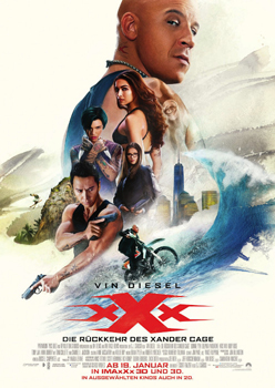 Plakatmotiv: xXx - Die R&uuml;ckkehr von Xander Cage (2017)