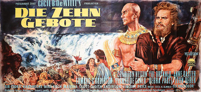Plakatmotiv: Die zehn Gebote (1956) Plakatmotiv: Die zehn Gebote (1956)