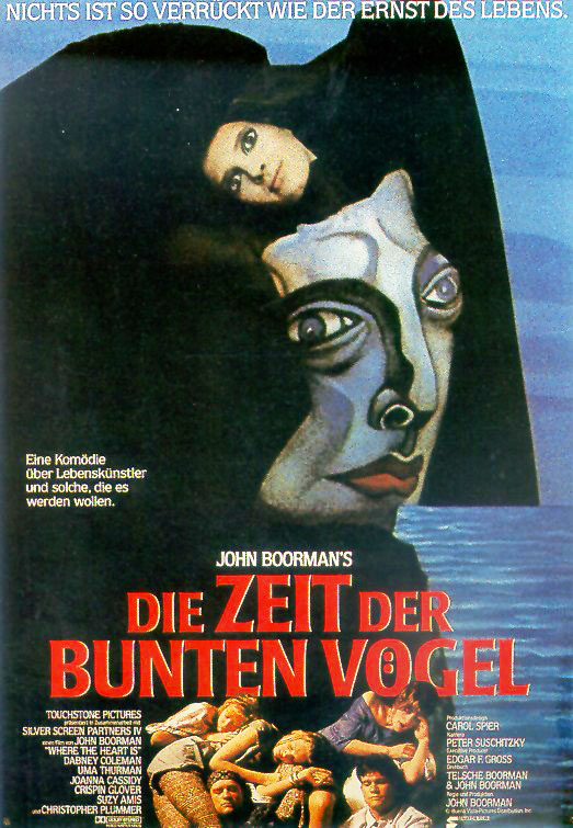 Plakatmotiv: Die Zeit der bunten V&ouml;gel (1990)