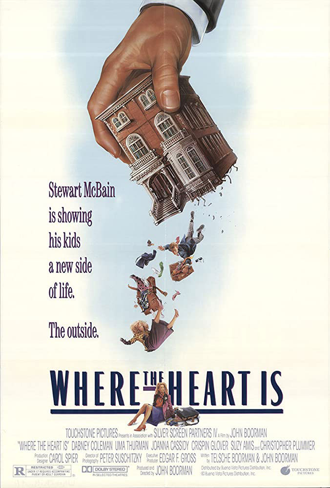 Plakatmotiv (US): Where the Heart is &ndash; Die Zeit der bunten V&ouml;gel (1990)