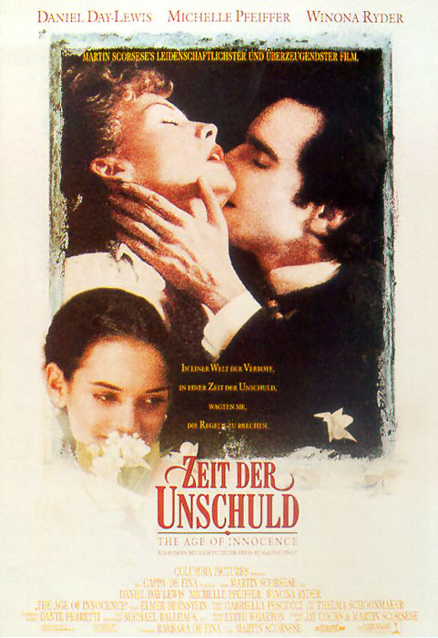 Plakatmotiv: Zeit der Unschuld (1993) Plakatmotiv: Zeit der Unschuld (1993)