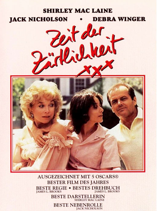 Plakatmotiv: Zeit der Zärtlichkeit (1983) Plakatmotiv: Zeit der Zärtlichkeit (1983)