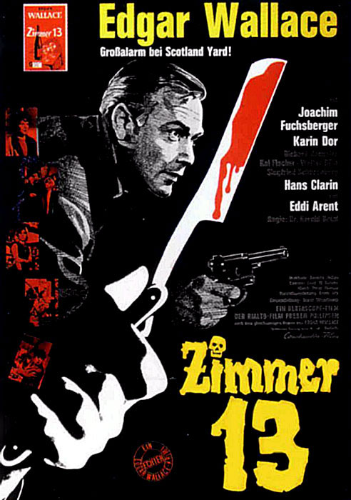 Plakatmotiv: Zimmer 13 (1964) Plakatmotiv: Zimmer 13 (1964)