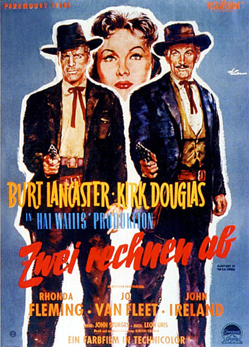Plakatmotiv: Zwei rechnen ab (1957)