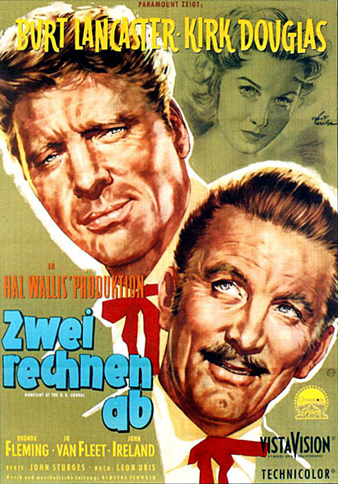 Plakatmotiv: Zwei rechnen ab (1957)